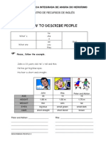 Describing People 2