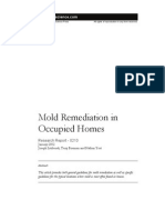 Mold Remediation Research Report