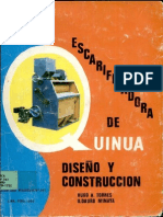 Escarificadora de Quinua Diseño y Construcción