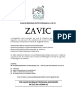 Plan de servicios institucionales cuestionario