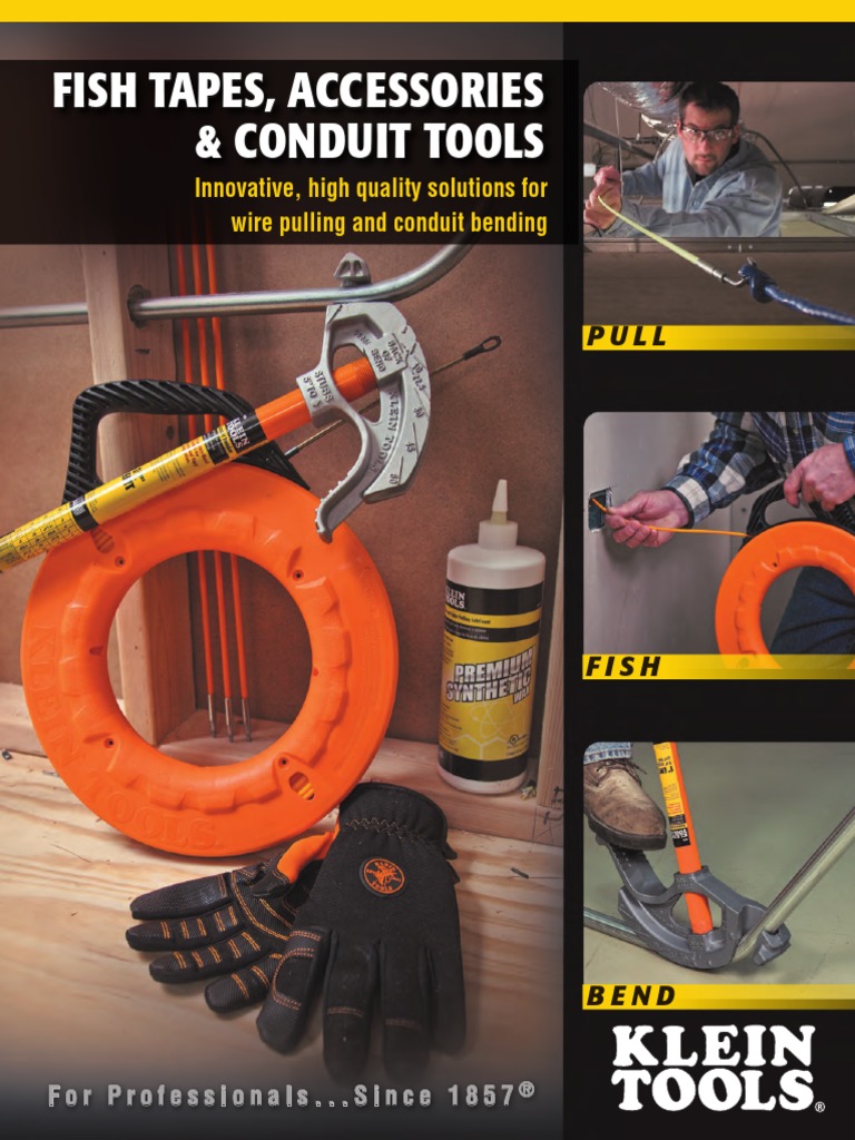 Fish Tapes, Accessories & Conduit Tools Innovative, High Quality