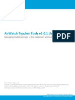 AirWatch Teacher Tools v1.0.1