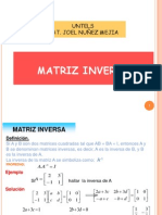 Matriz Inversa