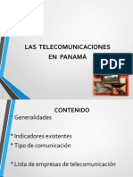 Panamá Telecomunicaciones Servicios Principales Empresas