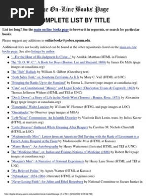 Ebooks On Net The United States Fiction Literature - 
