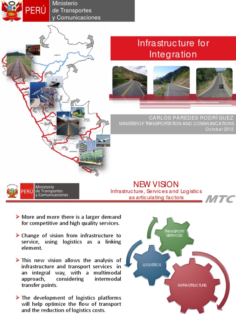 Peru's Transport Vision 2012-16 | PDF | Logistics | Lima