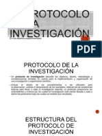 Tema 5 El Protocolo de La Investigación en Los Diseño Experimentales