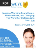 Download TinyEYE Guide To Becoming an Online Speech-Language Pathologist by TinyEYE Therapy Services SN23625546 doc pdf