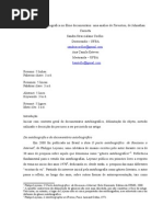A Narrativa Autobiográfica No Filme Documentário Revisado1