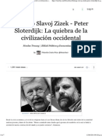 Diálogo Slavoj Zizek - Peter Sloterdijk_ La Quiebra de La Civilización Occidental (With Images) · Filosofiacr · Storify