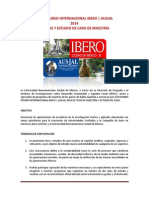 Convocatoria 2014 Concurso IBERO - AUSJAL PDF