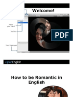 0506_How to Be Romantic in English