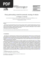 Fuzzy Path Tracking Control For Automatic Steering of Vehicles