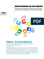 Trabajo Solidaridad