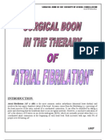 Surgical Boon in The Therapy of Atrial Fibrillation 0137PY061052