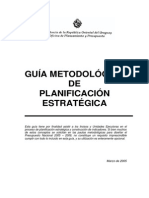 Guía Metodológica Planificación Estratégica