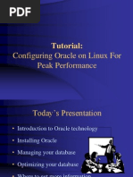 Tutorial:: Configuring Oracle On Linux For Peak Performance