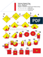 Vietnam Origami Flag: Author: Design: 01/09/2007 Diagram: 02/09/2010 (Vietnamese National Day) Nguy?n Xuân Tùng