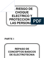 Capacitacion de Riesgo Electrico - Ceonatura (Diapositivas) PDF