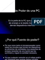 Fuente de Poder de Una PC