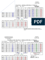 P1 Planilla Cálculo Nivelación de Bancos de Nivel