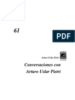 Monografía 61. Conversaciones Con Arturo Uslar Pietri a. Us