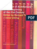 The State of Architecture at The Beginning of The 21st Century, Excerpt