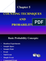 Counting Techniques AND Probability