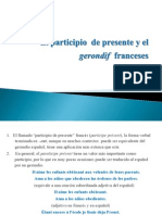 El Participio de Presente y El Gerondif Franceses PDF