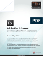 Adobe Flex 3.0: Level 1 Developing Rich Client Apps