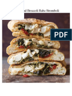 Chicken and Broccoli Rabe Stromboli Recipe