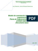 Modelo de Contratacion COGEN SAM II . Doc. Base Rev.07.08.14