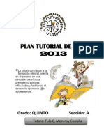 Plan Tutorial de Aula