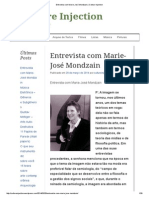 Entrevista Com Marie-José Mondzain _ Culture Injection