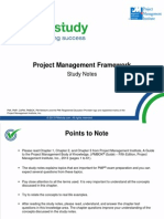 Project Management Framework: Study Notes