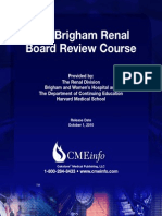 The Brigham Renal Board Review Course