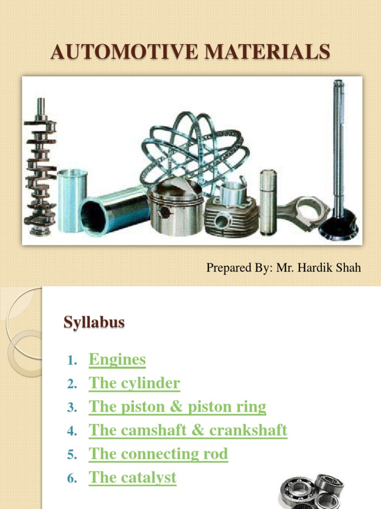 Overview of Reciprocating Engines | PDF | Diesel Engine | Cylinder (Engine)