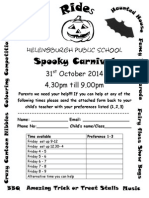 Spooky Carnival Flyer