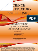 Science Investigatory Project (Sip)