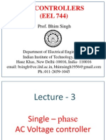 L3. Single Phase Ac Voltage Controllers