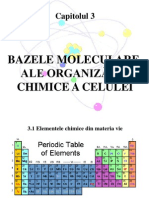 Bazele Moleculare Ale Organizarii Celulare