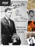 Download Rizal Life and works Chapter Summary 9-13 by Luigi De Real SN236320216 doc pdf