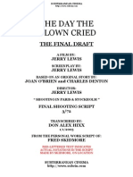 The Day The Clown Cried (Banned Movie) Final Script