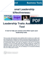 Leadership Traits Assessment Tool