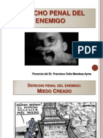 Diapositivas Derecho Penal Del Enemigo