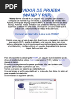 Download INSTALACION DE WAMP SERVER Y PHP CON BASE DE DATOS by caritoher89 SN23633288 doc pdf