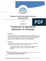 LEAKED: MLA Members Briefing On Tamboran & Legislative Definition of Minerals