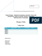 Tiic Project Proposal Template