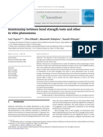 Relationship Between Bond Strength Tests and Other in Vitro Phenomena