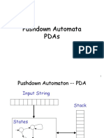 Pushdown Automata Pdas